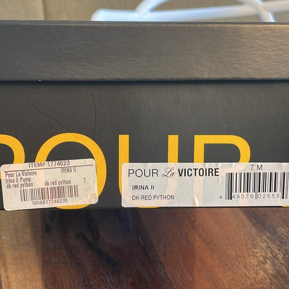 Pour La Victoire heels size 7, never worn. - Picture 5 of 7